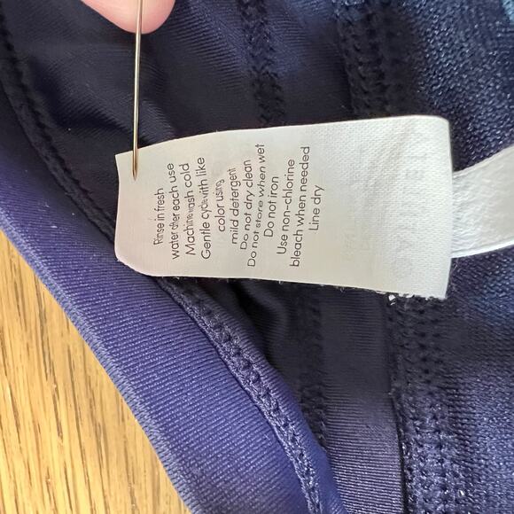 ATHLETA Tangier Tankini‎ Blue Geometric Print Swim Top and Kara Shorts 38 B/C - Picture 13 of 13